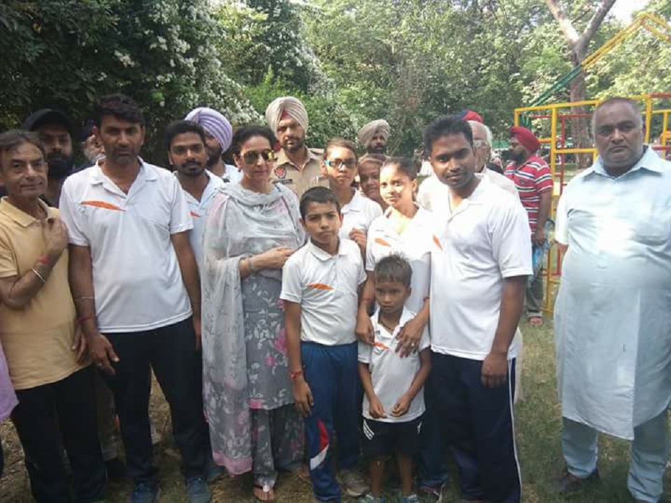 Meeting withmaharani Parneet kaur